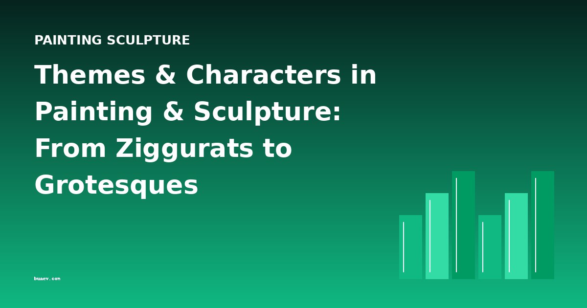 Themes & Characters in Painting & Sculpture: From Ziggurats to Grotesques