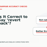 Is It Correct to Say ‘revert back’?