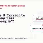 Is It Correct to Say ‘less people’?