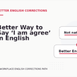 Better Way to Say ‘I am agree’ in English